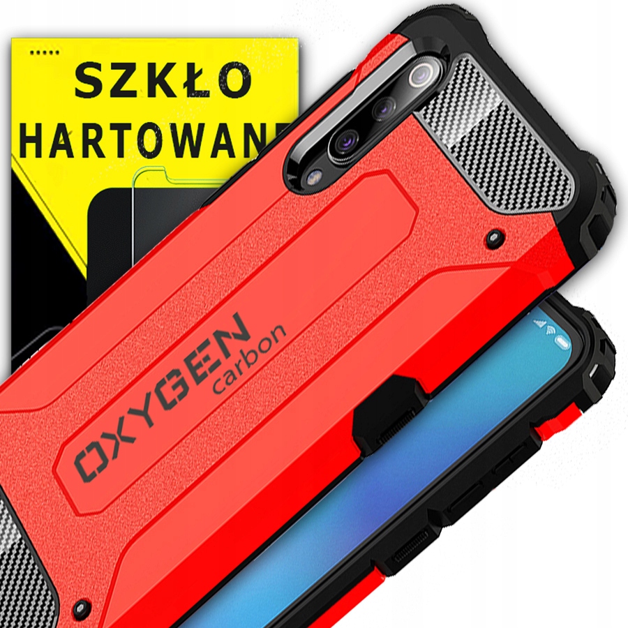 Kyslíkový rám pre Galaxy A70 červená