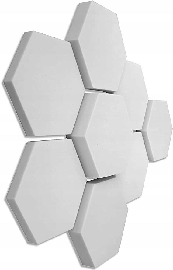 BASF hexagon basf futbalový panel šedý