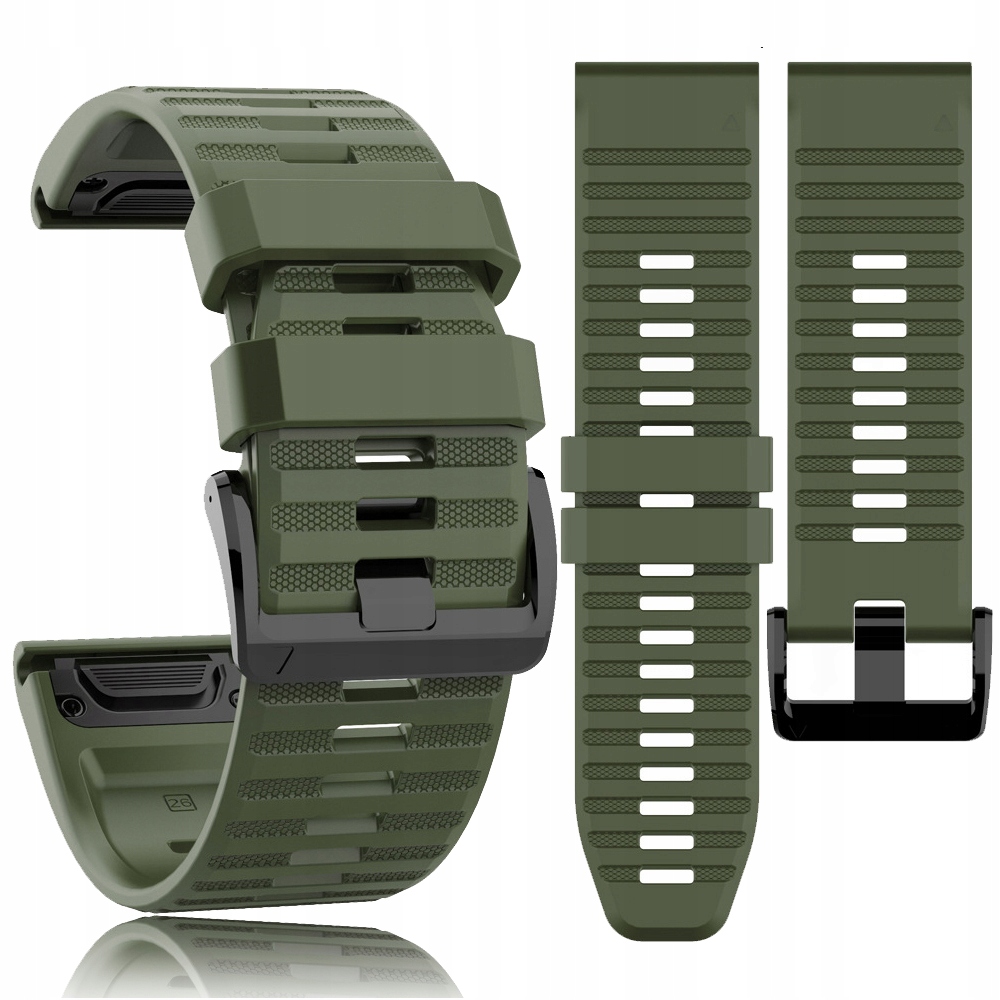 Pasek Aristex do Garmin Fenix 3, Garmin Fenix 3HR, Garmin Fenix 5X, Garmin Fenix 6X, 6X PRO, Garmin Fenix 7X, 7X SOLAR 26mm czarny
