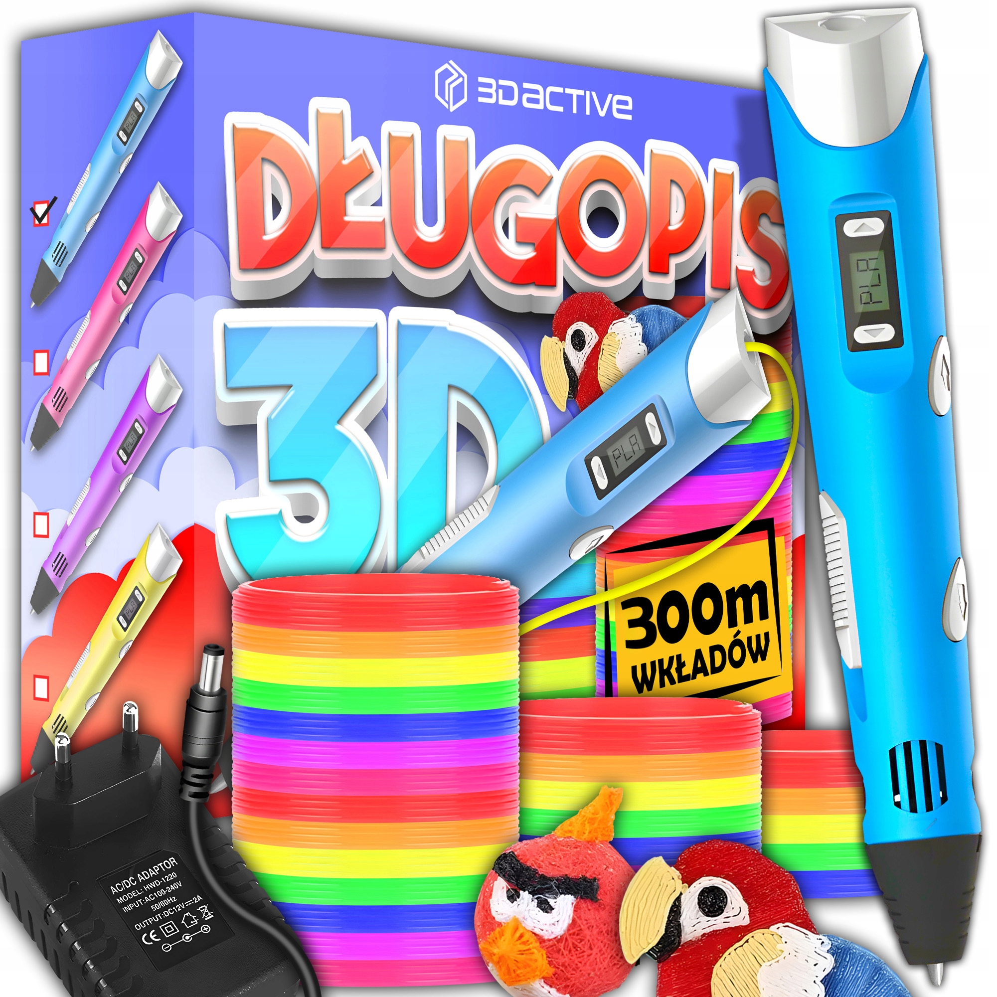 3DACTIVE 2GEN 3D pero