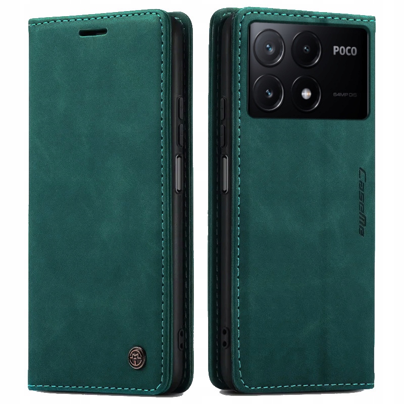 Flipové puzdro MBM pre Xiaomi Poco X6 pro 5G LEATHER CASE ME modré