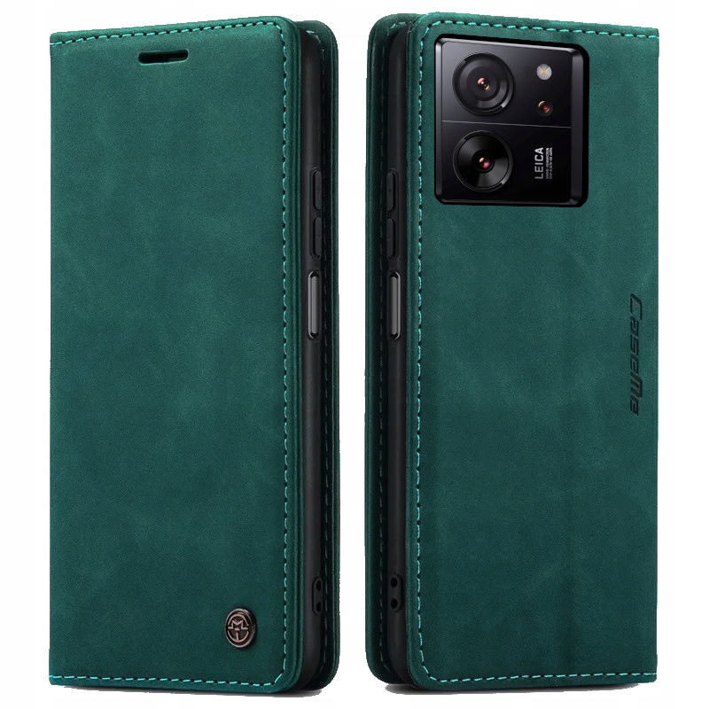 MBM flipové puzdro pre Xiaomi 13T / 13T pro LEATHER CASE ME tyrkysové