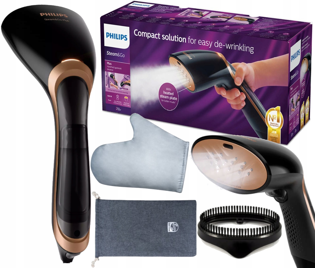 Parný hrniec Philips 1300 W / 0,07 l