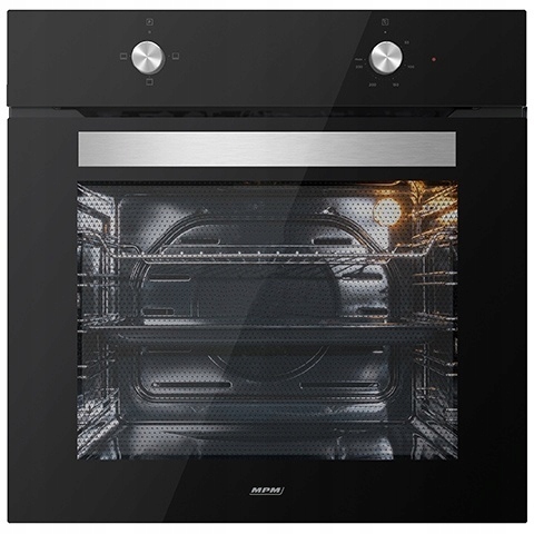 MPM-63-BOS-10B vstavané rúry čierne 60cm