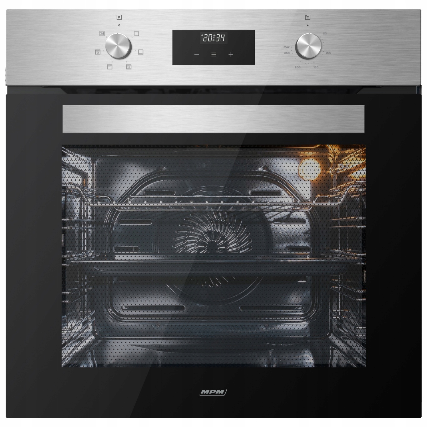 Vstavanú rúru MPM-63-BOS-21 60CM INOX 72L