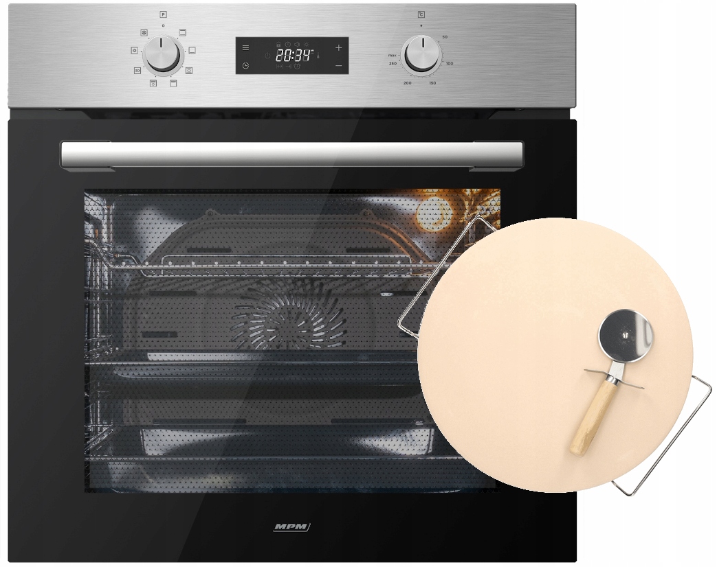 MPM-63-BOS-41 60cm INOX 72L Vstavaná rúra