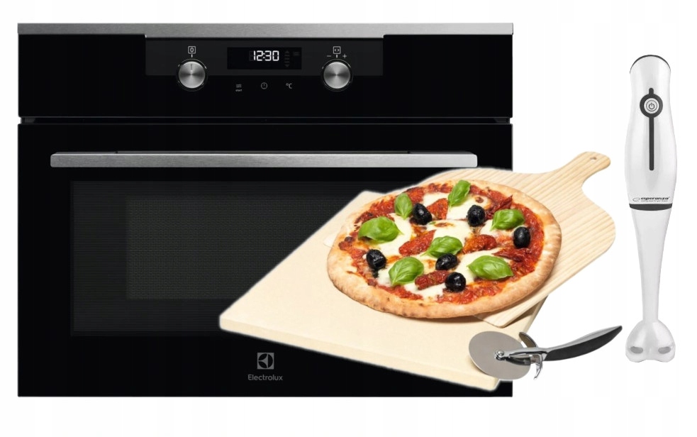 Rúra s mikrovlnnou rúrou ELECTROLUX KVKDE40X SERÉBY600