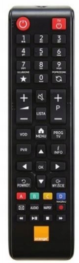 Pilot pre pomarančovú IC100 čierny