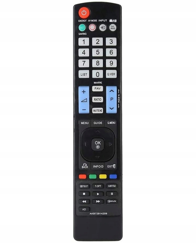Diaľkové ovládanie pre LG AKB72914209 32LD450 čierna