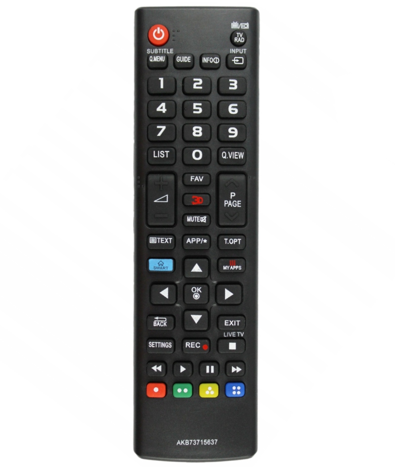 Diaľkové ovládanie pre LG AKB73715637 32LN570R BLACK