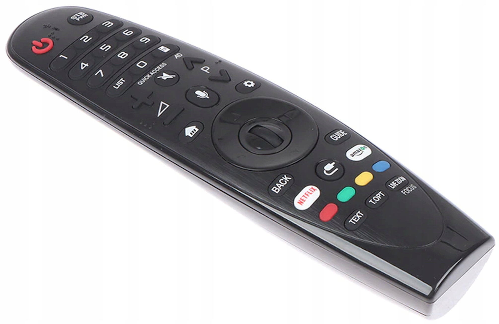 Pilotné náhradné televízor LG LED Magic OLED AN-MR18BA AN-MR19BA AN-MR600 AN-MR650 ANMR700 ANMR400 AN-SP700 UHD 4K BLACK BLACK