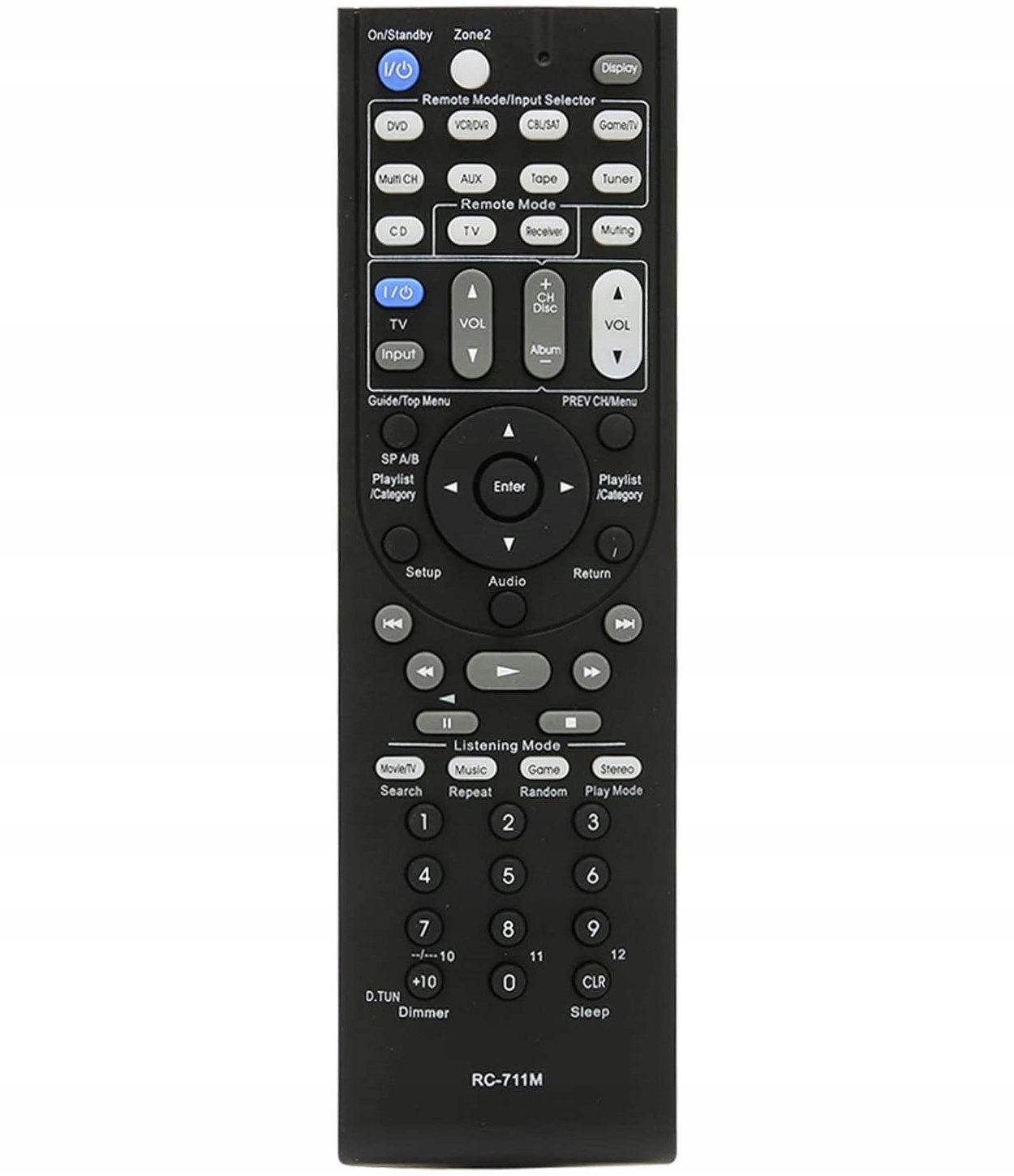 Pilot pre Onkyo RC-711M HT-S6200 Black
