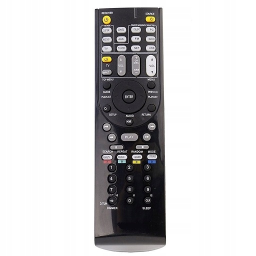 Náhradné diaľkové ovládanie domáceho kina prijímača Onkyo RC799M TX-NR TX-SR HT-R HT-RC HT-S HT-S5500 BLACK