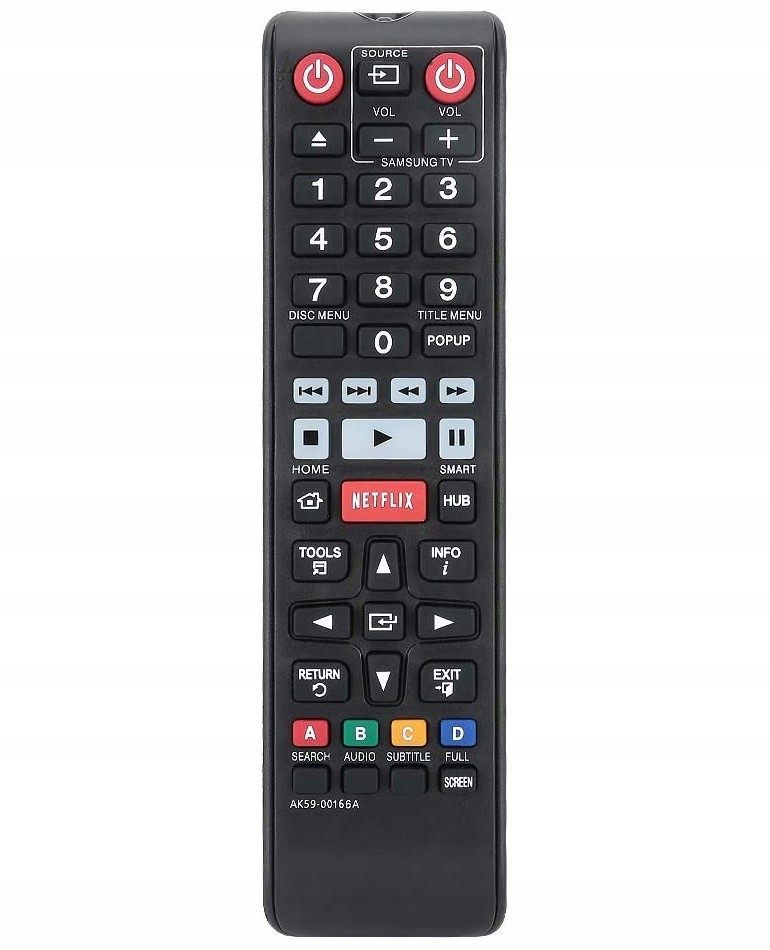 Diaľkové ovládanie pre Samsung AK59-00166A AH59-02423A Black