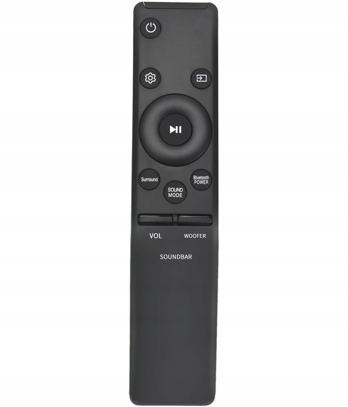 Výmena diaľkového ovládača Soundbar Samsung AH59-02758A HW-M4500 HW-M360 HW-M370 HW-M430 HW-M450 HW-M550 Čierna čierna