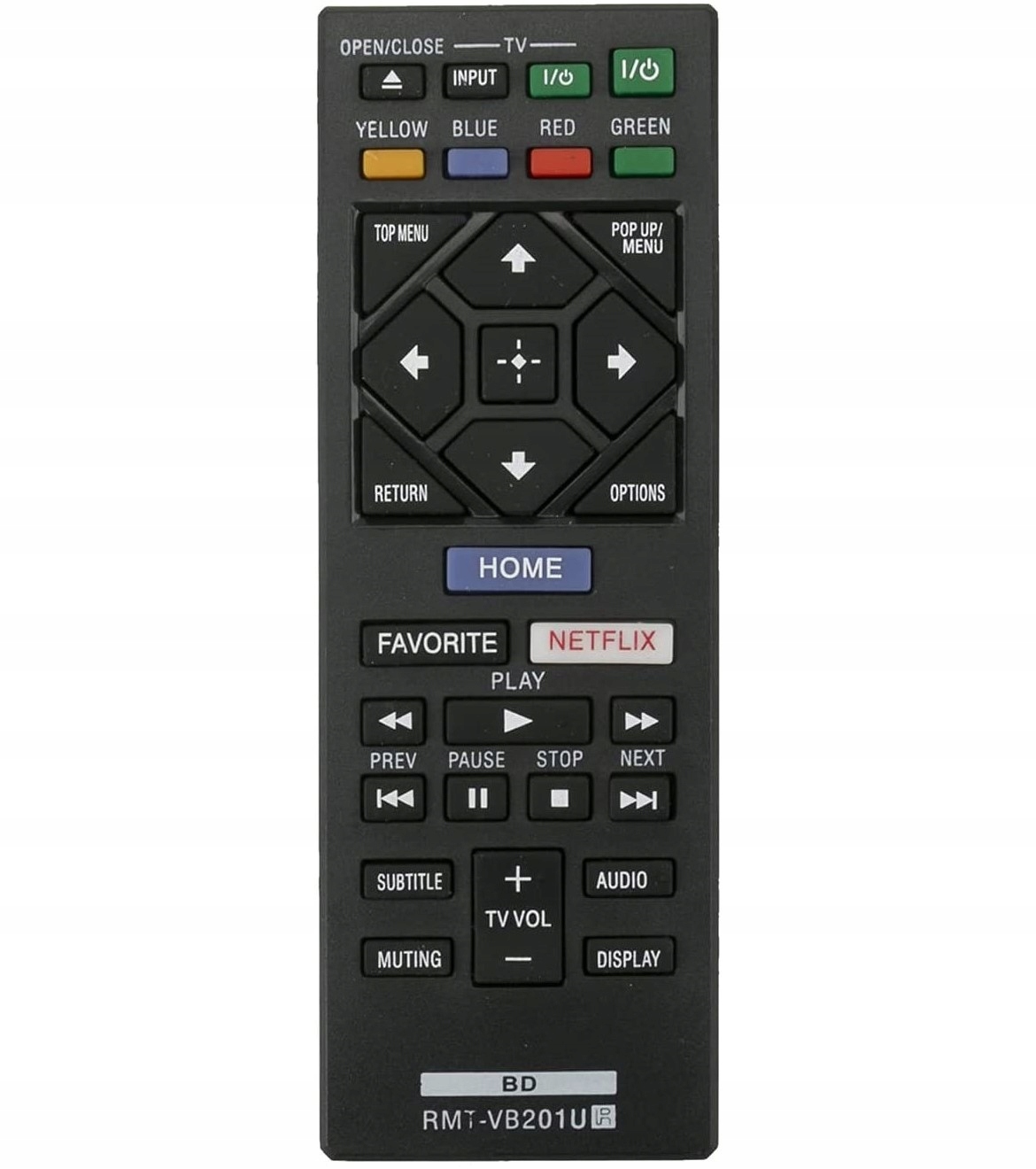 Čierny pilot Sony RMT-VB201U