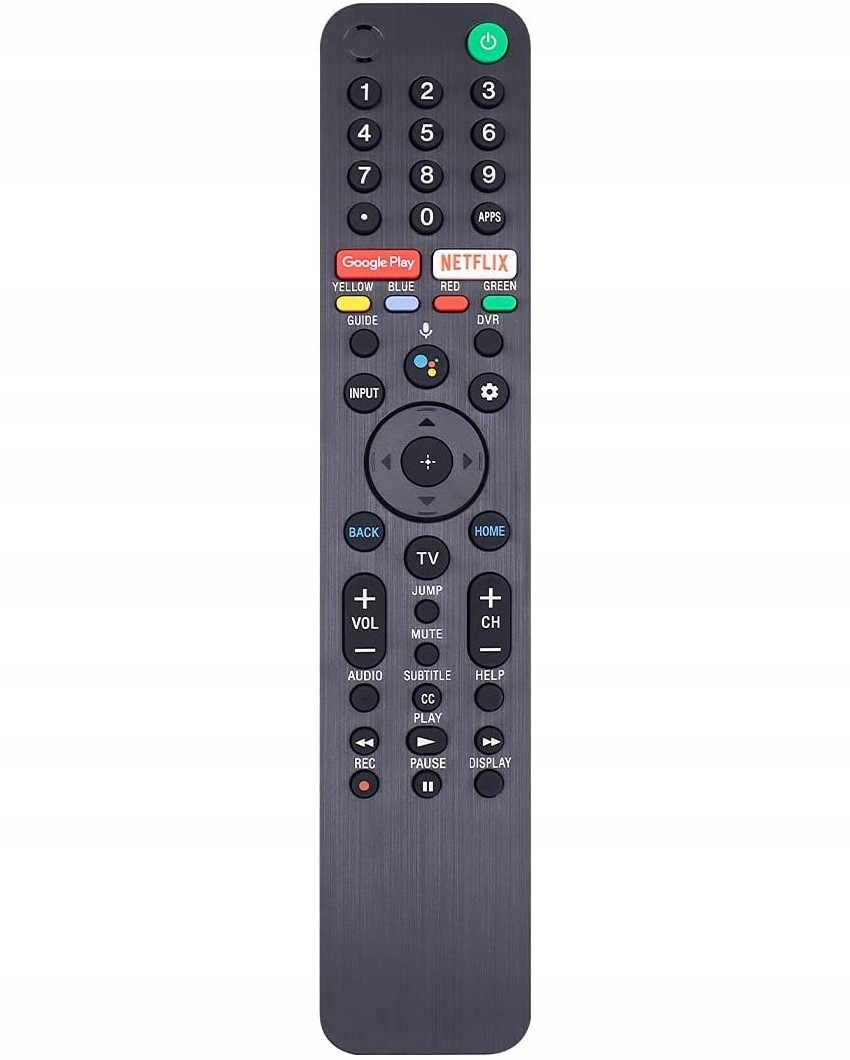 Čierne diaľkové ovládanie Sony