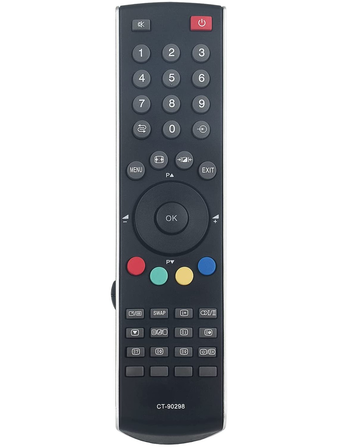 Toshiba CT-90298 32AV500PS Čierne diaľkové ovládanie
