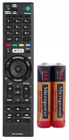 Sony RMT-TX100D Čierny pilot