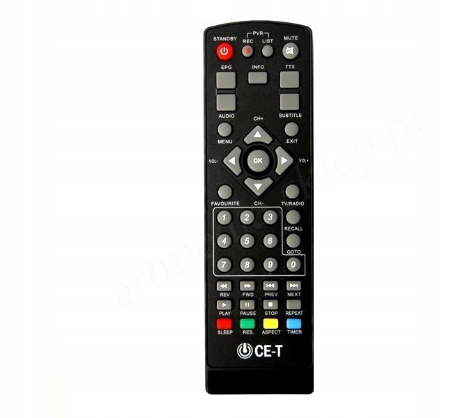 Technisat CE-T diaľkové ovládanie