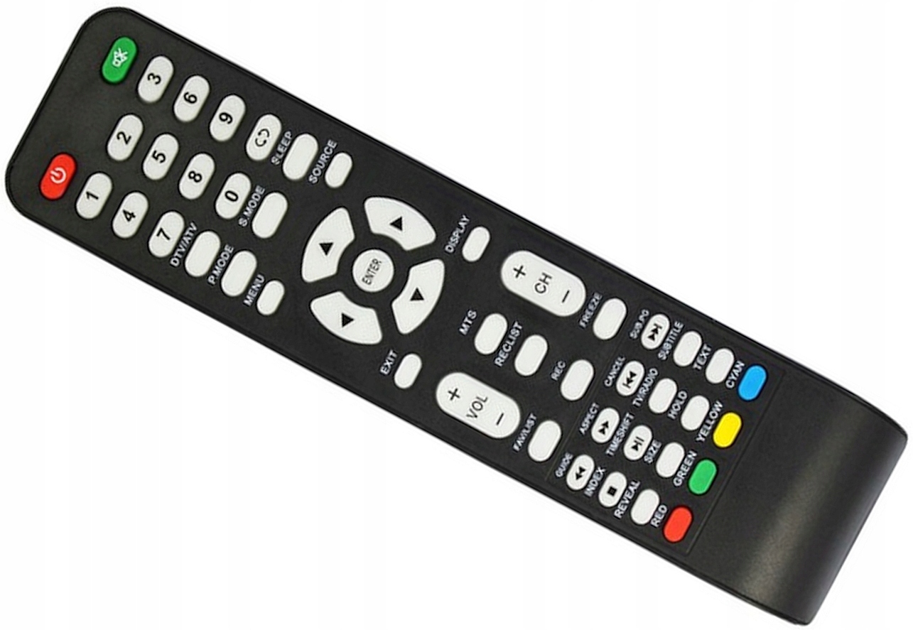 Pilotná náhradná televízia LED manta LED3903 LED2803 LED320E10 32LED39L LED9500S cisár LED40LFN38L LED92201 BLACK