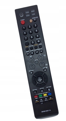 Náhradná televízna plazma LCD LED LED Samsung BN59-00603A BN 59-00516A BN59-00602A BN59-00611A LE PS BLACK
