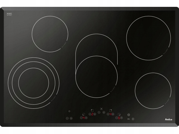 KERAMICKÁ DOSKA 77 cm AMICA PC7511FT 5 horákov