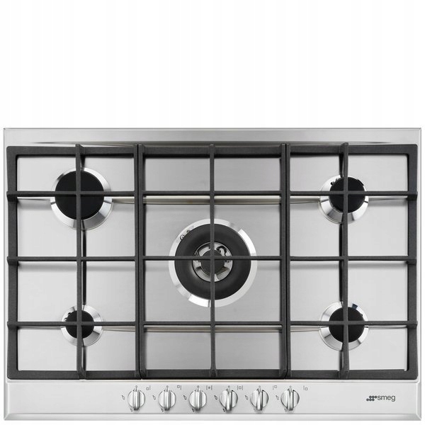 Plynová doska 5 SMEG P272XGH horáky