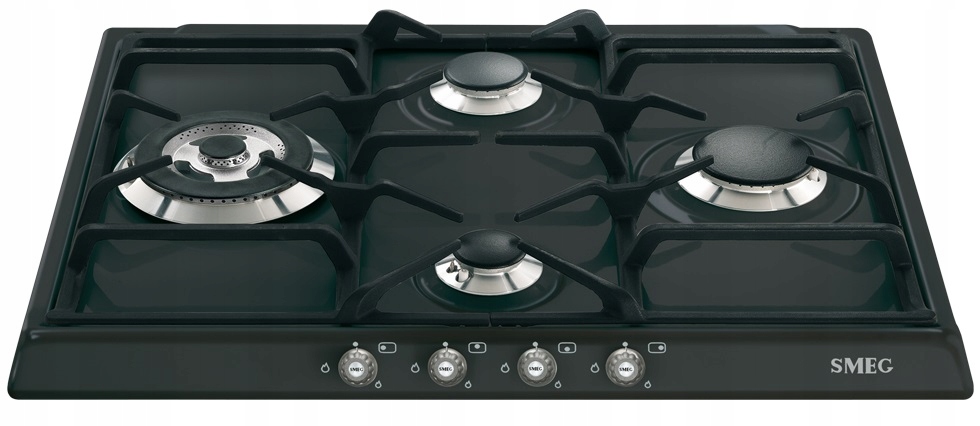 Plynová doska 60 cm 9,25 kW SMEG SR764AS + ZNAČNOSTI
