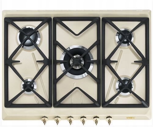 Plynová doska 68,5cm SMEG SRV876POGH