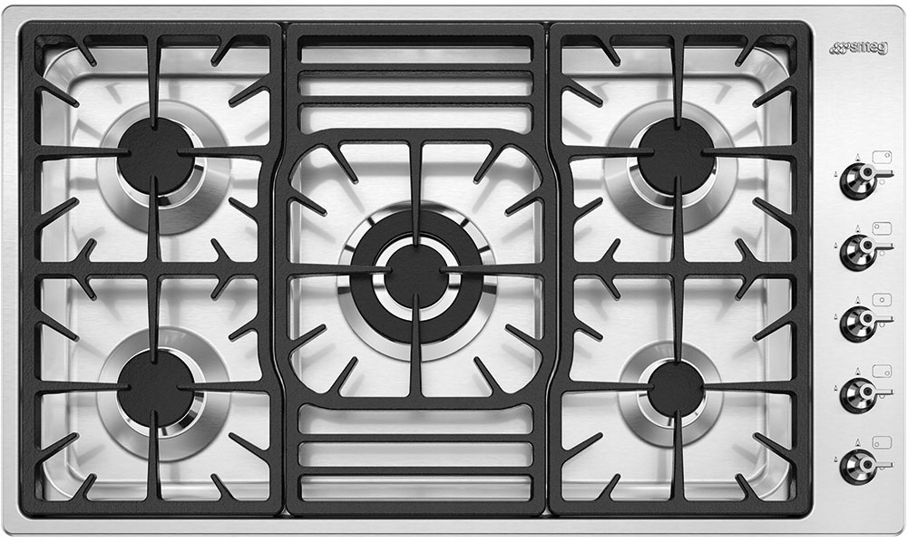 Plynová doska 77 cm 3 mm SMEG PGF95-4