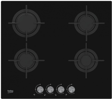 Beko Hilg64222s Plynová doska Čierna liatina
