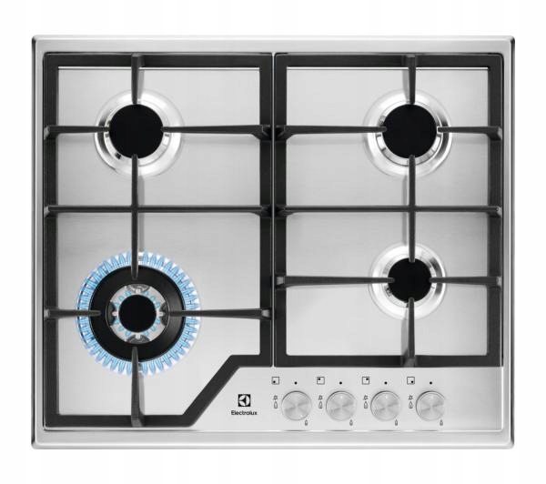Plynová doska ELECTROLUX EGS6436SX WOK SILVER