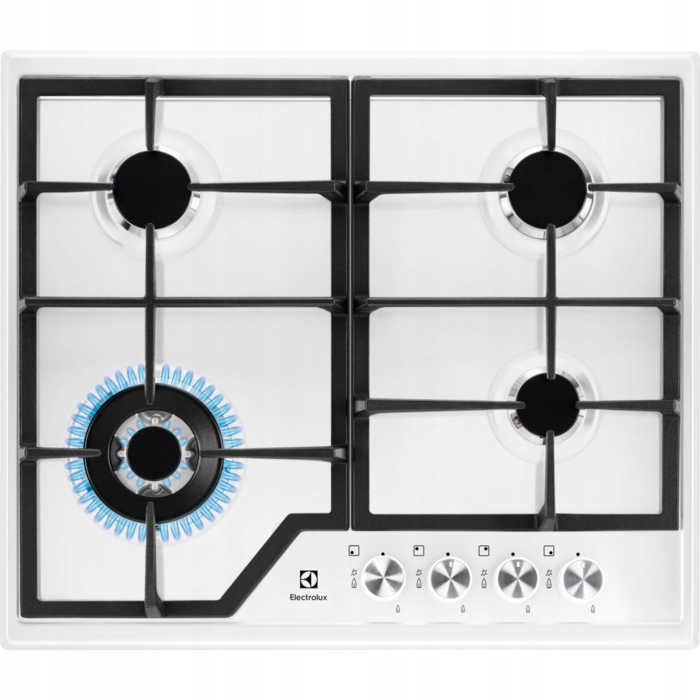Plynová doska ELECTROLUX EGS6436WWW biela 60cm