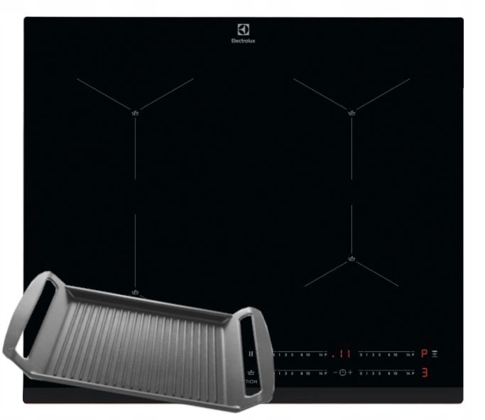 ELECTROLUX EIS62443 Senseboil + indukčná doska GRA