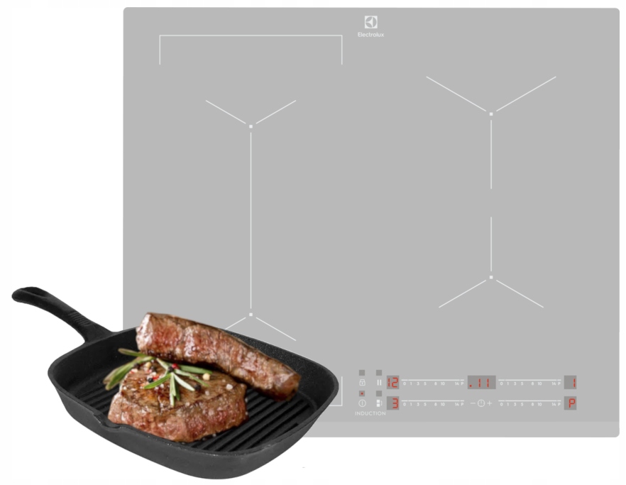Electrolux EIV63440BS + BBQ indukčná doska