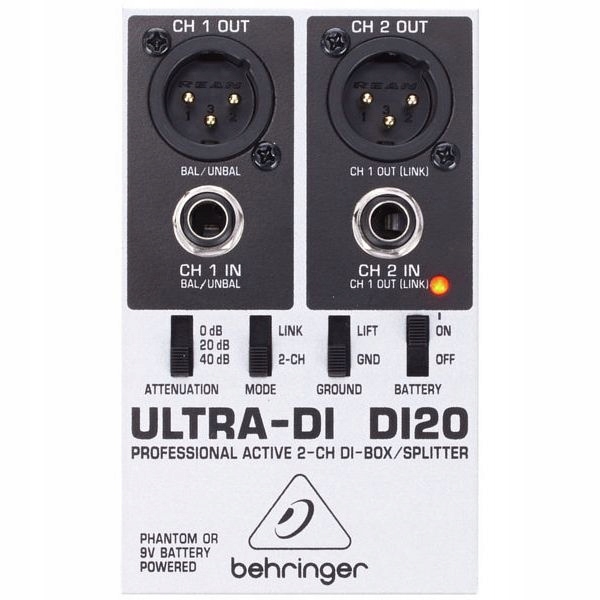 Di-box Behringer Di 20 ultra-di