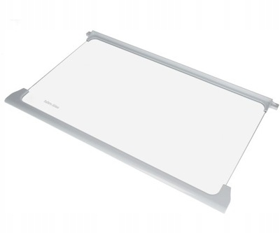 Sklenená polica 452x302mm s BEKO chladničkou rámom