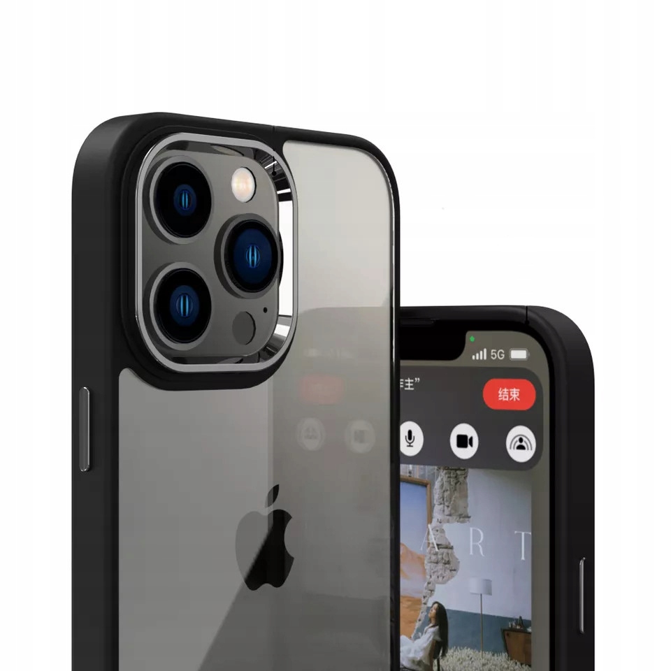 Zadná strana Buzzix pre Apple iPhone 14 Pro Max Metal šošovka čierna