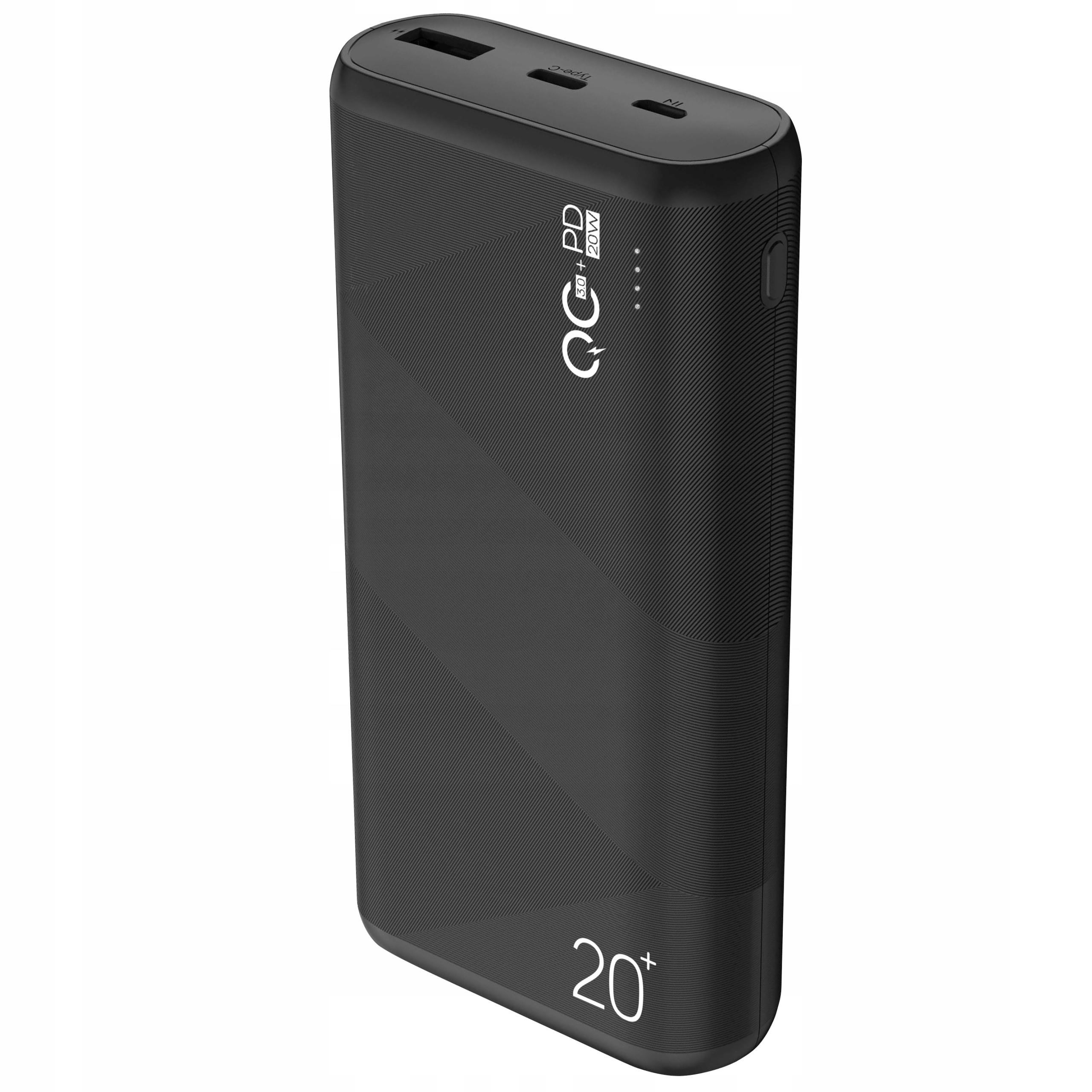 Powerbanka Tracer 20000 mAh čierna