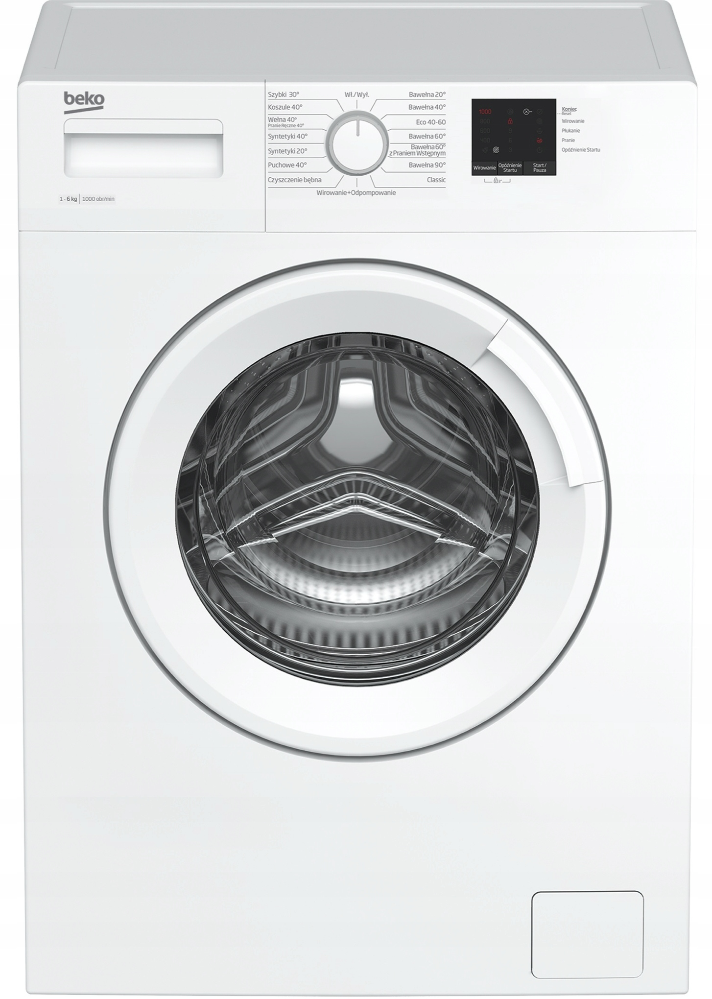 Práčka Beko WRE6511BWWE SLIM 6KG 1000BR A +++