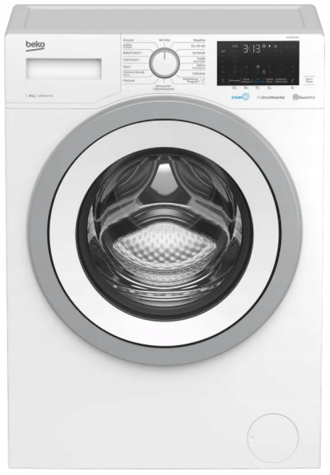 Práčka Beko Wue8636AWE 8KG 1200BR Steamcure C