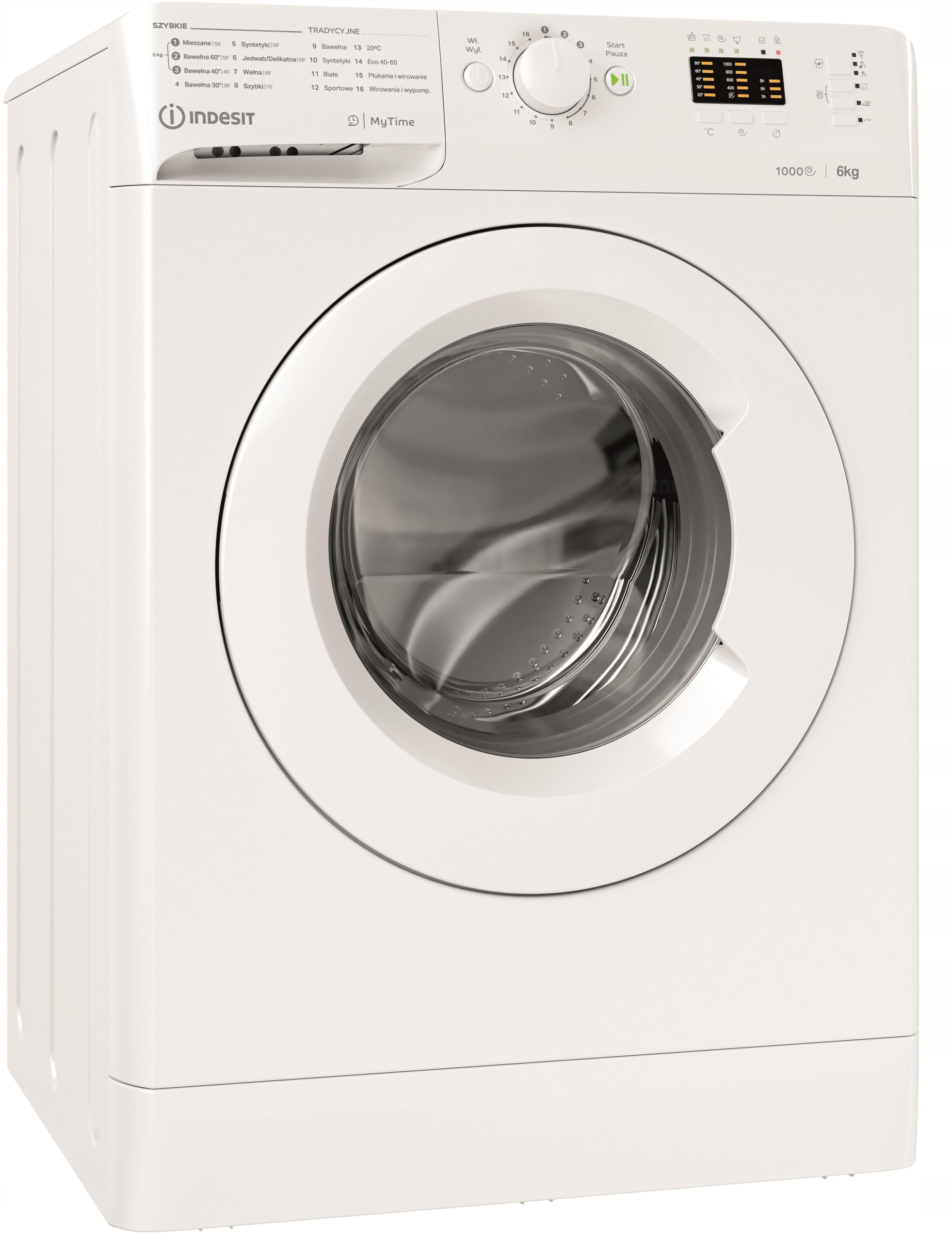 Práčka INDESIT MTO 61051 v PL A ++ 6KG 1000