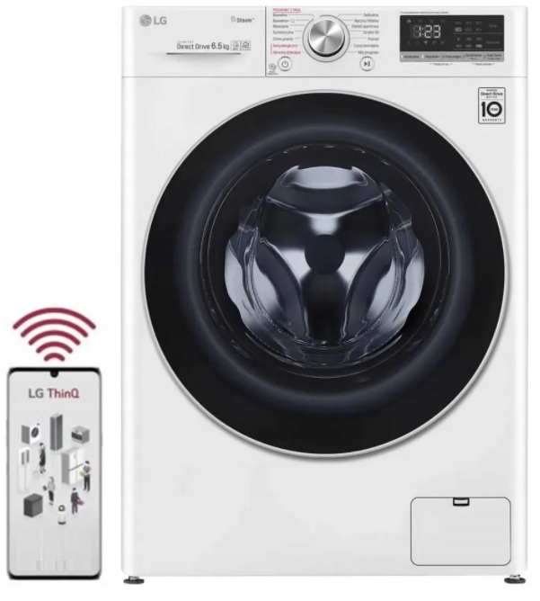 Práčka LG F2WN4S6S1 6.5KG E 1200BR pár