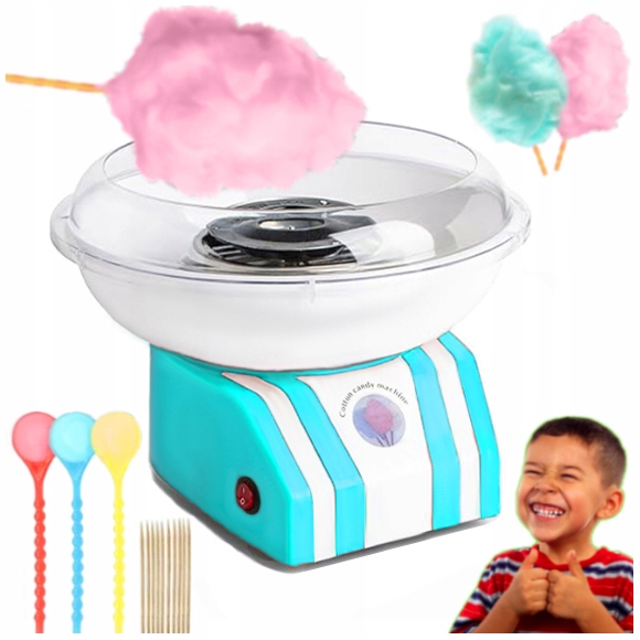 YoloDiem stroj na cukrovú vatu FLOTTING CANDY MACHINE FLOTTING CANDY MACHINE modrý 550 W
