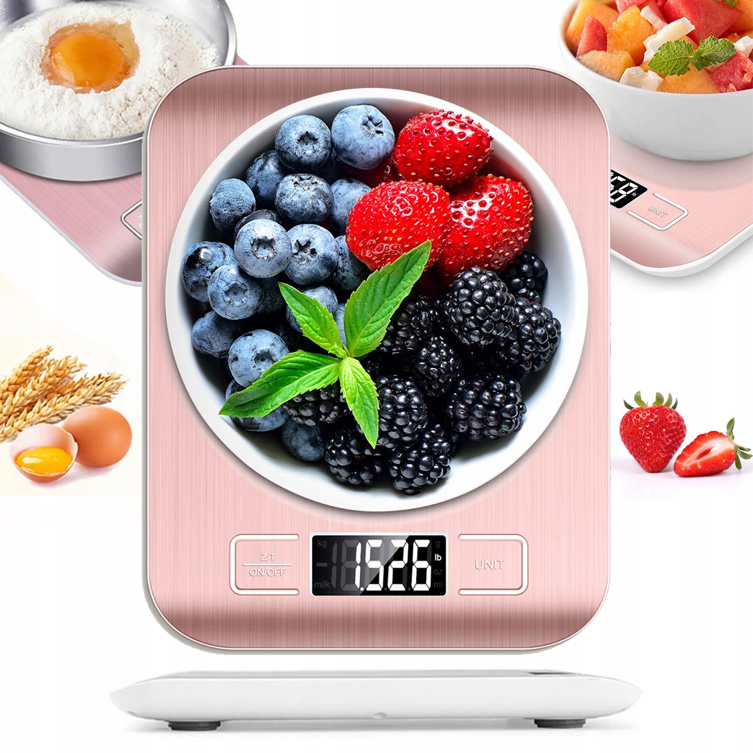 Kuchynská váha HI1657RO-10 ružová 10 kg