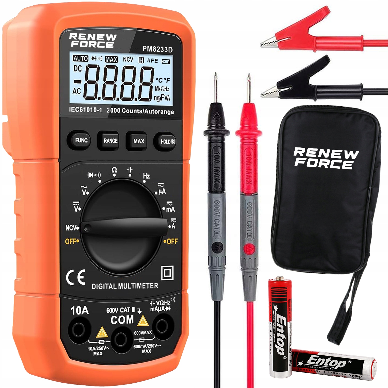 Ručný multimeter Logit PM8233D