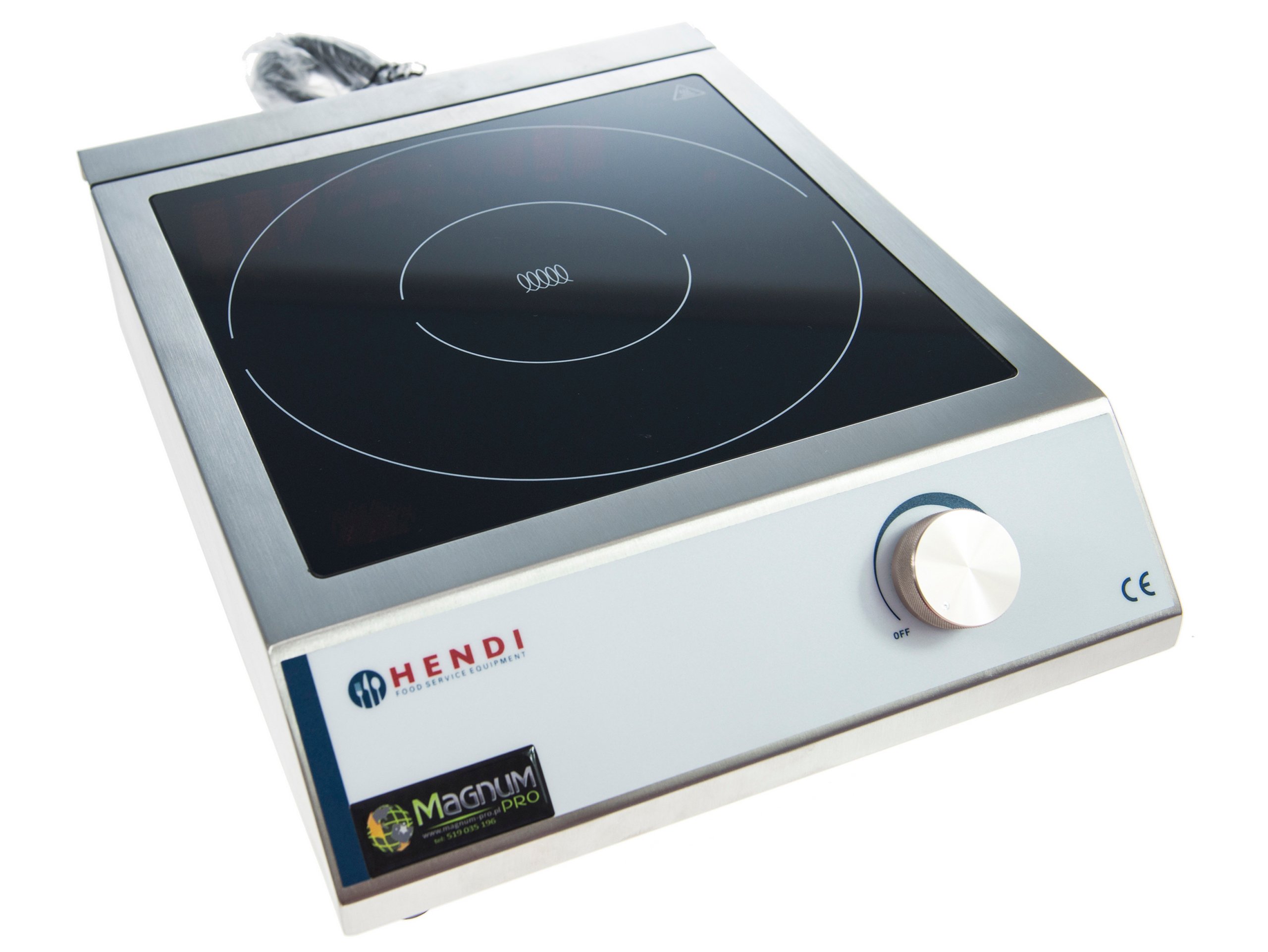 Prenosné indukčné sporák 3500W Inox FV Hendi