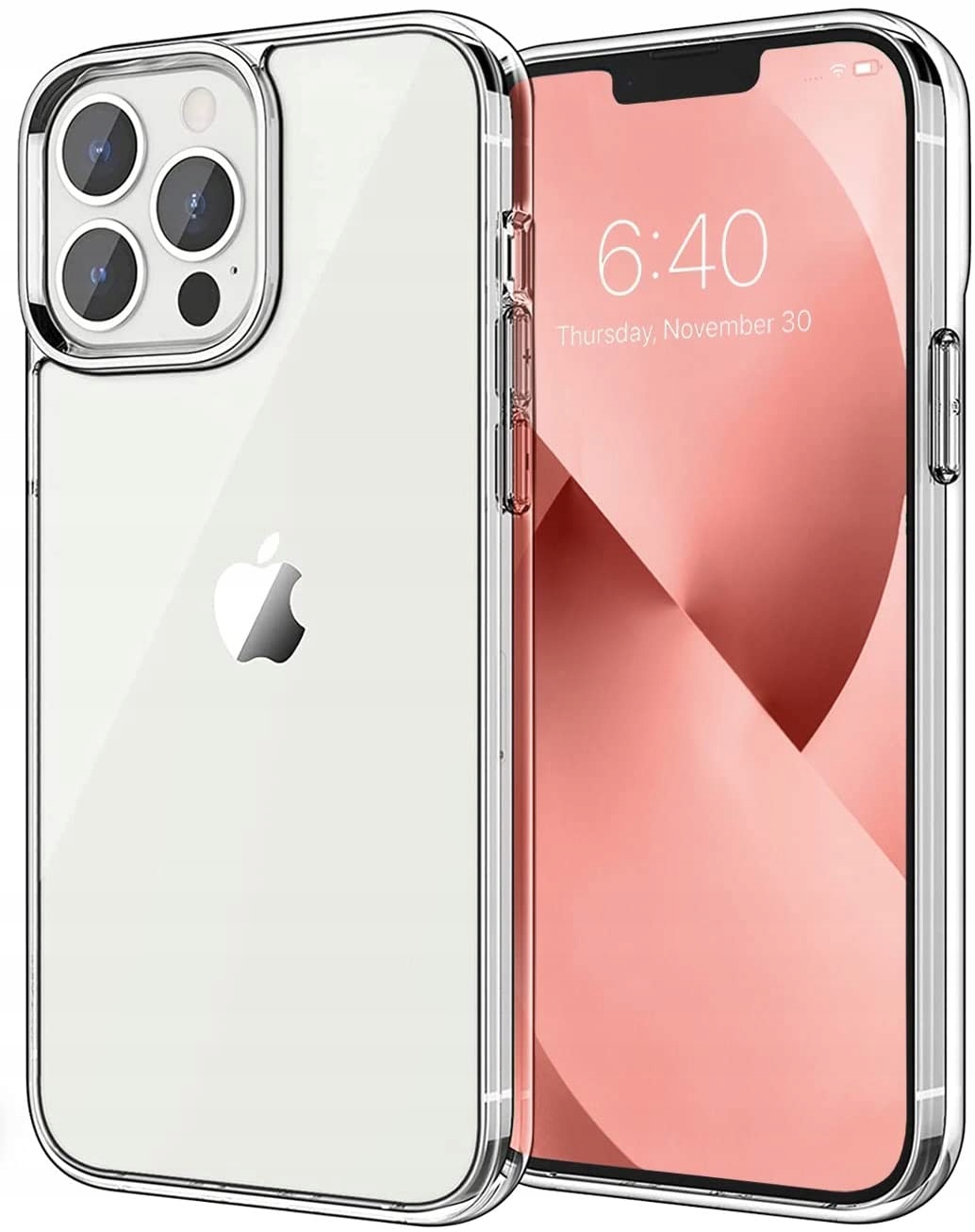 Kryt iSmash pre Apple iPhone 13 Pro Max Clear Case, bezfarebný
