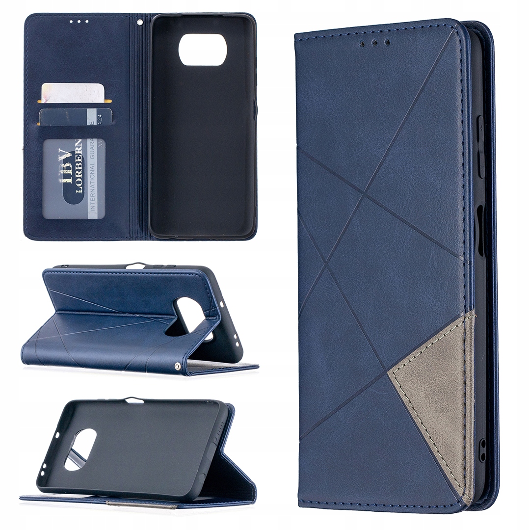 Flipové puzdro Zaps pre Xiaomi Poco X3 Pro / NFC puzdro modré